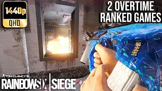 Rainbow Six Siege- 2 Competitive Overtime Matches Both 13+ Kills Full Gameplays #3! (No Commentary)