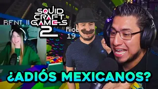 FEDELOBO REACCIONA A LAS MUERTES DE SQUID CRAFT GAMES 2 (DÍA 2)