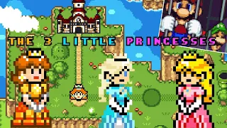 The 3 Little Princesses (Demo) (2021) / Complete Playthrough / Story-driven SMW ROM Hack