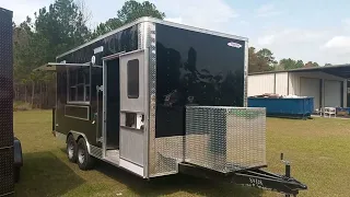 8.5x18 custom food trailer