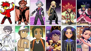 Evolution of Pokemon Champion Battles (1996 - 2022)