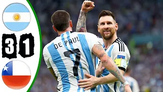 Argentina vs Chile 3-1 Hіghlіghts & All Goals 2023 HD