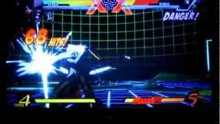 Ultimate Marvel vs Capcom 3|Vergil Tech: Round Trip Team Aerial Combo Setups