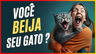 VOCÊ BEIJA SEU GATO | Saiba como os felinos entendem esse comportamento: Imperdível 😿