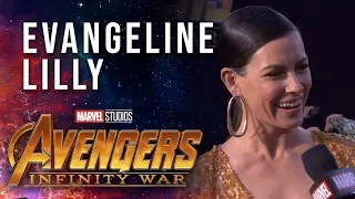 Evangeline Lilly Live at the Avengers: Infinity War Premiere