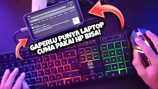 CARA MENGHUBUNGKAN KEYBOARD DAN MOUSE SECARA BERSAMAAN KE HP ANDROID