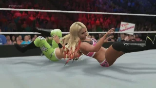 Alexa Bliss vs. Bayley - WWE Payback 2017 - 2K17 Simulation