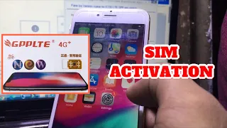 GPP activate via fake ios on iphone sim not valid part2