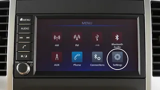 2019 Nissan Frontier - Control Panel and Touch Screen Overview