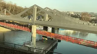 SlowMo Neckarbrücke und Portal Obertürkheim  | 20.02.2021 | #S21 #stuttgart21