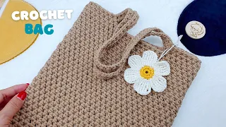 Easy Crochet Net Bag with Wonderful Stitch | Crochet Bag for Beginners | ViVi Berry Crochet