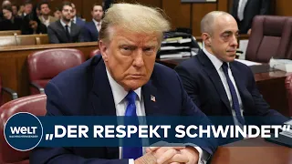 DONALD TRUMP VOR GERICHT: Vertuschter Sexskandal - Schweigegeldprozess belastet Ex-Präsidenten