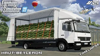 Buying NEW Mercedes ATEGO 818 | Animals on Haut-Beyleron | Farming Simulator 22 | Episode 21