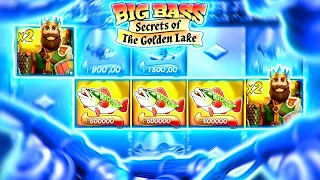 Я БЫЛ В ШОКЕ ОТ ЭТИХ БОНУСОК В BIG BASS SECRETS OF THE GOLDEN LAKE (ЖЕСТЬ) 🔥