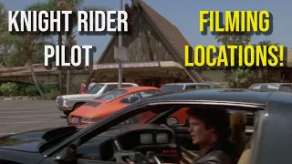 Knight Rider Pilot Filming Locations! Then & Now! (EP1) New Channel Series!