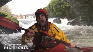 Kayaking Deadly Bolton Strid, Broken Bones in Abbey Rapids, Adrenaline Fuelled Low Force Waterfalls