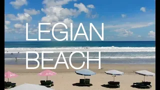 Legian Beach Bali by Drone