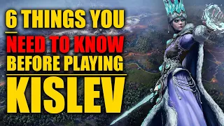 BEGINNER'S GUIDE TO KISLEV IN TOTAL WAR: WARHAMMER III - TUTORIAL