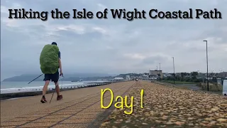 Solo Hiking & Wild Camping the Isle of Wight Coastal Path - Day 1