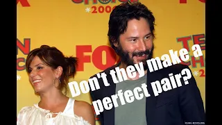 Keanu Reeves and Sandra Bullock lovely couple