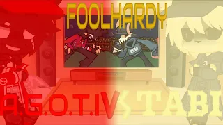 FNF Entity React to A.G.O.T.I vs Tabi (Foolhardy)