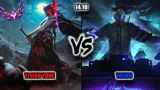 How to play yone top in 14.10? Yi Jian Yone vs Yasuo full match analysis