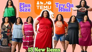 Temu Plus Size Haul 2024|Temu Haul|Temu Plus Size Dresses|Temu Plus Size Clothing|Tasha St James