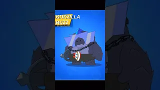 What if Buzz had a Godzilla skin in Brawl Stars