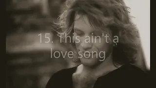 Bon Jovi Top 100 (2/2) best songs