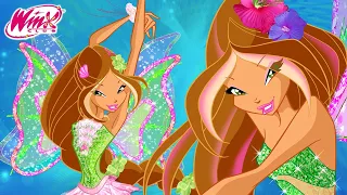 Winx Club - Tutte le trasformazioni di Flora