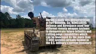 U.S. Army live-fire exercise at Fort Benning