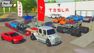 ALL ELECTRIC TESLA FACTORY! ($20,000,000 OF INVENTORY) | (ROLEPLAY) FARMING SIMULATOR 2019