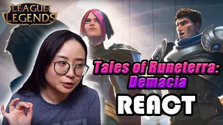 REACT to Tales of Runeterra: Demacia | “Before Glory” | League of Legends | Legends of Runeterra