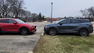 23 Kia Sportage vs 23 Mazda Cx5