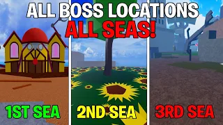 Spawn Locations of Every Boss & Their Information - Blox Fruits