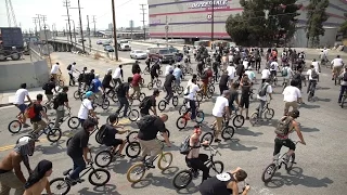 MASSIVE BMX Street Swarm takes over LA..