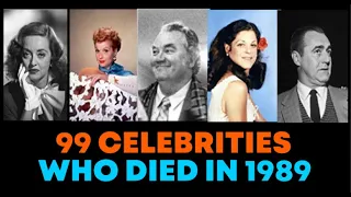 In Memoriam: Celebrity Deaths in 1989 🌟 Celebrities Who Died in 1989