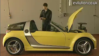 Smart Roadster Roof Repair AI Upscale