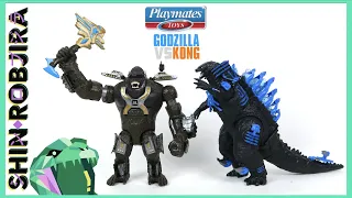 Playmates: Godzilla Vs. Kong - Titan Tech Godzilla & Kong | Double Review