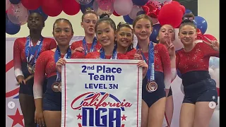 Girls Level 3 RSG 2024 NGA California State Championships