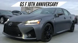 2019 Lexus GS F 10th Anniversary Edition Walkaround / Exhaust Sound / Interior Features