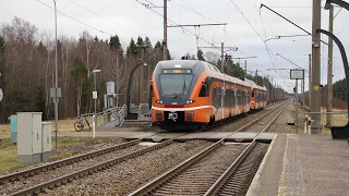 Train traffic at Lahinguvälja