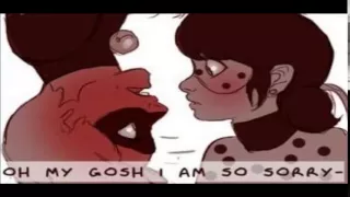 【Miraculous Ladybug Comic Dub】- Unexpected Kiss