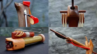 100% Handcrafted - Top 4 Best Slingshot Ideas I Ever Made - Wooden DIY