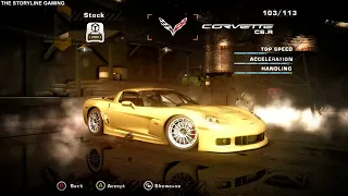 Need For Speed : Most Wanted Remastered - Chevrolet Corvette C6.R - Gameplay PC