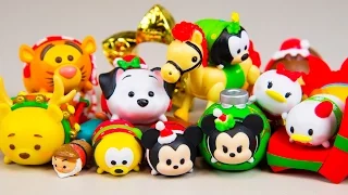 HUGE Disney TSUM TSUM Advent Calendar for Kids Christmas Surprise Toys for Girls Kinder Playtime