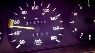 Mercedes 190D 2.0 auto acceleration