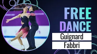 GUIGNARD / FABBRI (ITA) | Ice Dance Free Dance | Kaunas 2024 | #EuroFigure