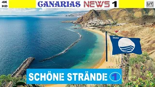 Gran Canaria Teneriffa aktuell News * Ausgezeichnete Strände 2024