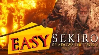 How to Kill Owl (Father) Easy Cheese - Sekiro Boss Guide